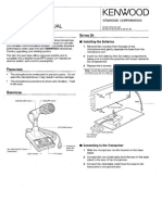 Manual Kenwood MC-60A