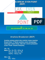 Break Even Point (BEP)