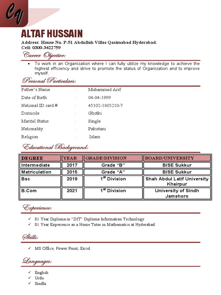 Altaf Hussain | PDF