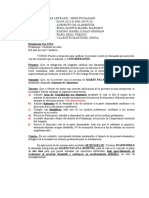 Inadmisible Procesos de Alimentos