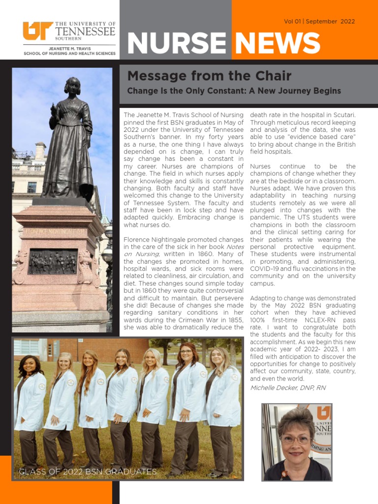 UTS Nursing Newsletter Aug 2022 For Email Download Free PDF Nursing