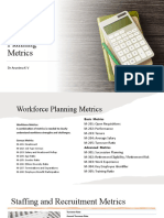 Workforce Planning and Staffing Metrics