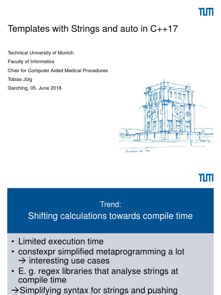 Juelg - Templates With Strings and Auto in C++17 | PDF | Pointer ...