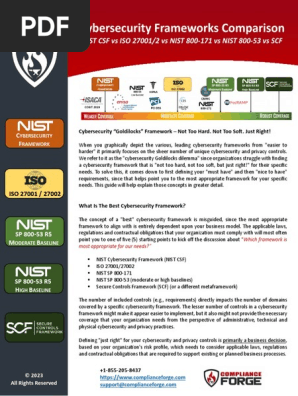NIST Cybersecurity Framework
