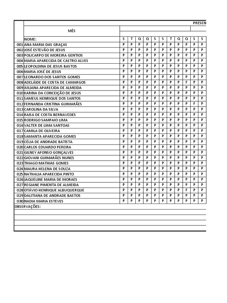 Prova Final Excel Básica Pdf
