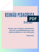 Reunião Pedagógica