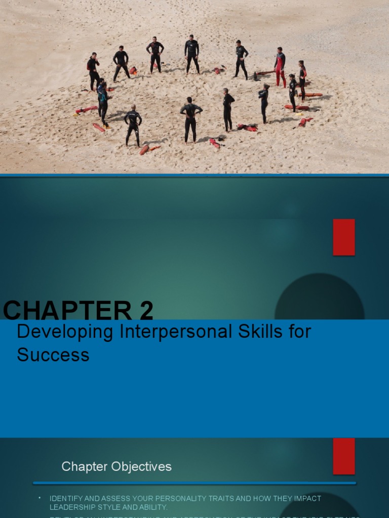 Chapter 2 Developing Interpersonal Skills For Success | PDF ...