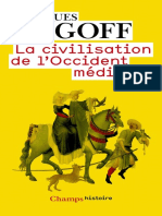 Jacques Le Goff, La Civilisation de L'occident Médiéval (2008)