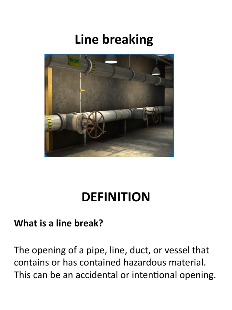 Line Breaking Safety Procedures Guide | PDF | Personal Protective ...