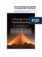 Cornerstones of Financial Accounting Canadian 1st Edition Rich Test Bank