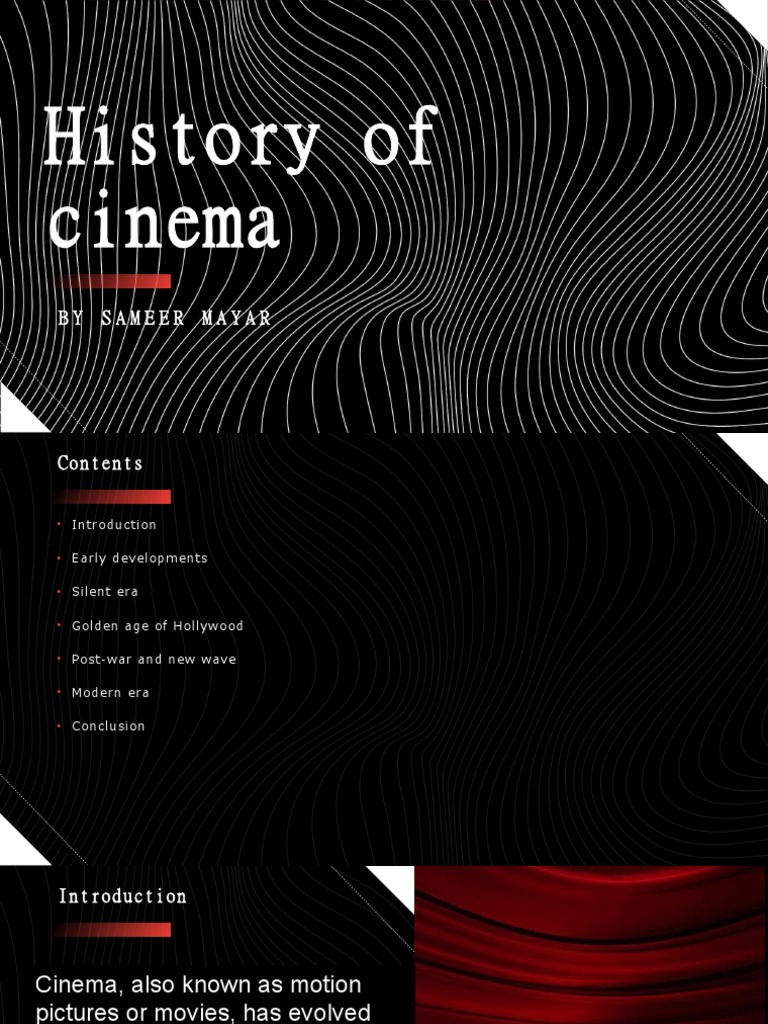 The History Of Cinema Pdf