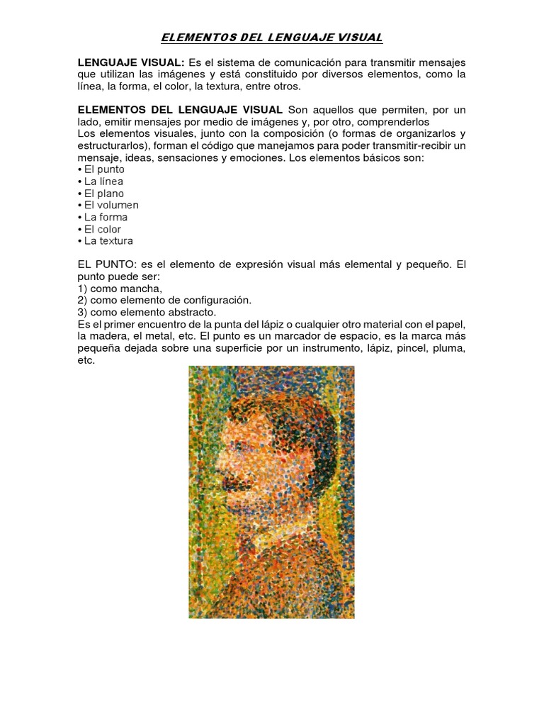 Elementos Del Lenguaje Visual - Ites | PDF | Color | Blanco