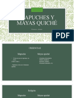 Mapuches y Mayas Quiché