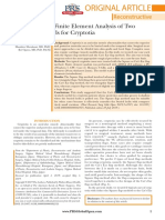 A Comparative Finite Element Analysis of Two Surgical Methods For Cryptotia