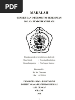 Download Makalah Gender Dan Inferior It As Perempuan Dalam Pendidikan Islam by Idzhar Fortunity SN66771472 doc pdf