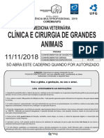 UFG - 2018 - Clinica e Cirurgia de Grandes