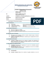 Formato 25R (Informe Actividades Personal)