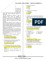 III Simulacro Ciencias Medicas Claves