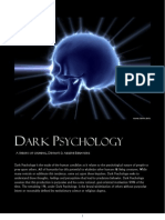 Dark Psychology: A New Theory of Criminal & Deviant Behavior.