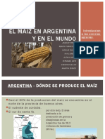 Cereales en Argentina y en El Mundo