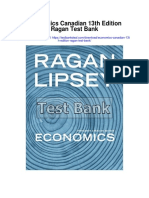 Economics Canadian 13th Edition Ragan Test Bank