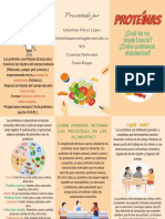 Folleto Sobre - Las Proteínas