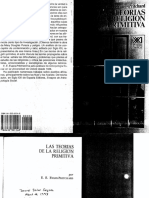 PRITCHARD E Las Teorias de La Religion Primitiva PDF