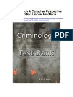 Criminology A Canadian Perspective 7th Edition Linden Test Bank