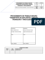 PT-IDJ-04 Procedimiento de Transporte de Explosivos Carguío y Tronadura Rev01