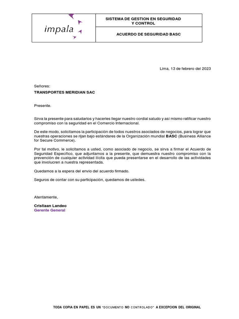 AS Transporte-Transportes Meridian | PDF