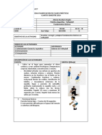 Planificación Fundamentos Básicos de Volleyball