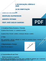 Apresentação 1 - Vetores - Engenharia de Computação - 2023.2