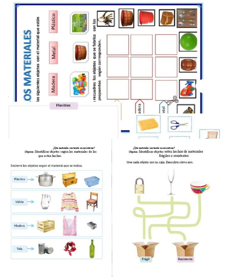 Clasificación de materiales flexibles y rígidos | PDF | Crecimiento ...
