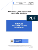 A204M05 Politica de Gestion Documental 2021-V00