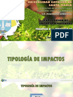 Tipología de Impactos