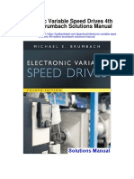 Electronic Variable Speed Drives 4th Edition Brumbach Solutions Manual