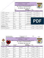 Planilla de Registro Illimani