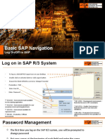 Basic SAP Navigation - ENG