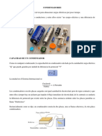 Teoria de Condensadores