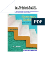 Elementary Statistics A Brief 6th Edition Bluman Solutions Manual