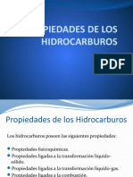 Propiedades de Los Hidrocarburos