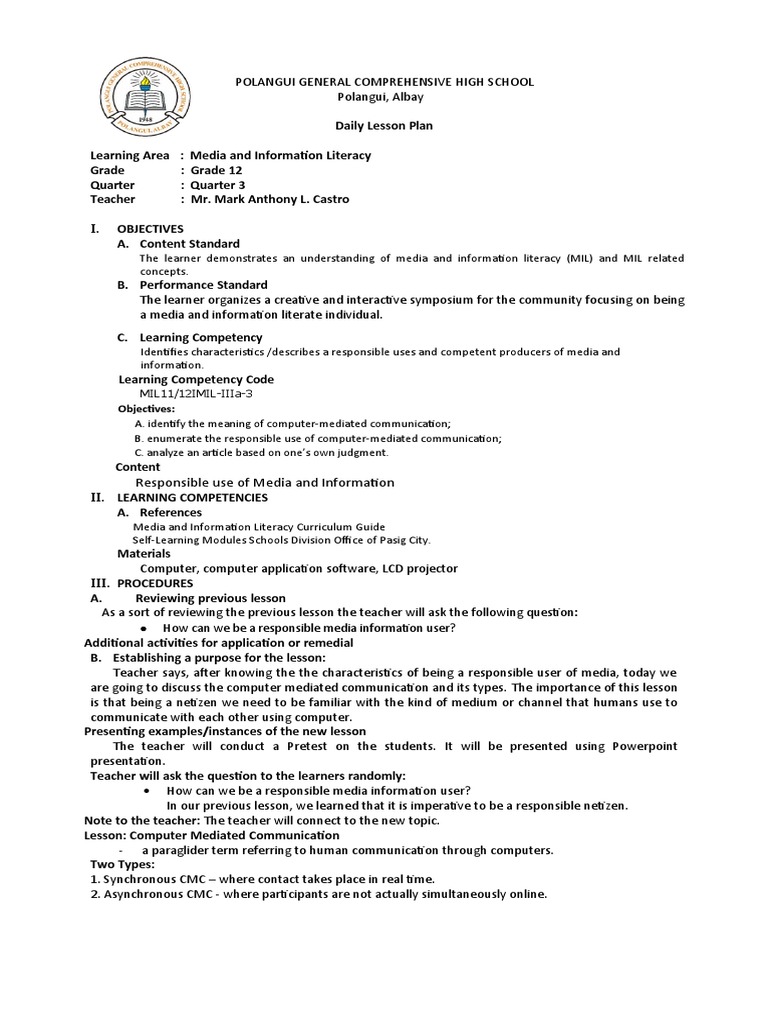 Understanding Computer-Mediated Communication | PDF | Computer Mediated ...