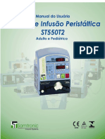 Manual de Operação - Bomba de Infusão Peristáltica - Samtronic ST550T2 - Cópia