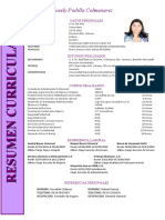 Resumen Curricular Rosmary Padilla