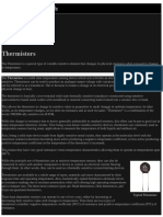Thermistors and NTC Thermistors