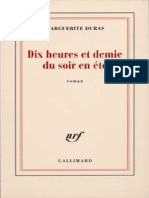 Dix Heures Et Demie Du Soir en - Duras, Marguerite