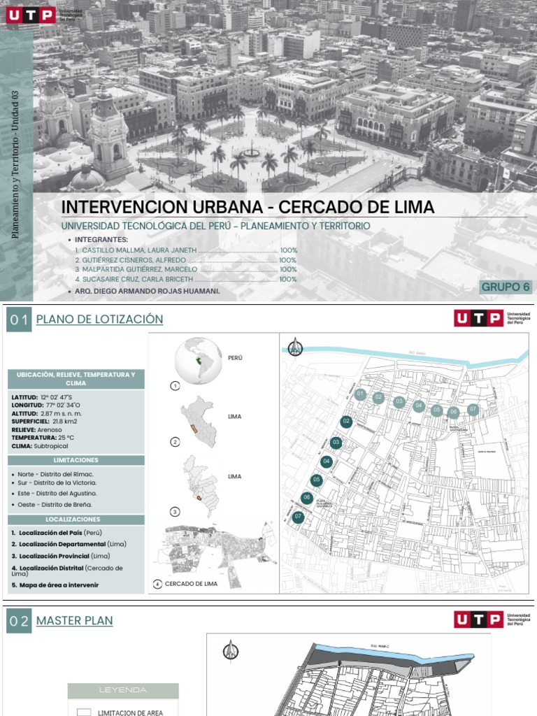 Clima y Planificación en Cercado de Lima | PDF | Lima