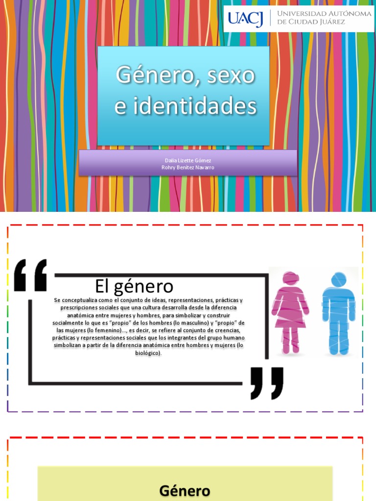Identidad de Género y Diversidad Sexual | PDF | Identidad de género ...