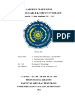 Laporan Praktikum PLC Kelompok 4 FIX - PDF - MUHAMMAD TAUFIK