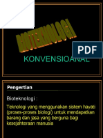 Bioteknologi Konvensional